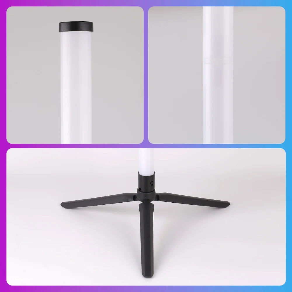 Floor Lamp — Dimmable USB Gooseneck Standing Light, RGB & White, Bedroom Living Room